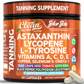 Clean Nutraceuticals Astaxanthine Complément Alimentaire 111g vue avant