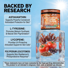 Clean Nutraceuticals Astaxanthine Complément Alimentaire vu de côté