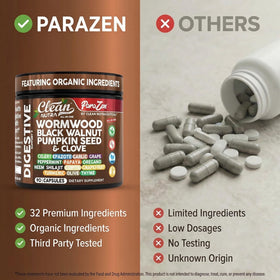 Clean Nutraceuticals capsules végétaliennes ouvertes