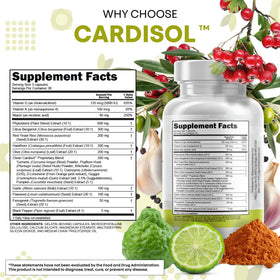 Clean Nutraceuticals Citrus Bergamot capsules on a wooden surface