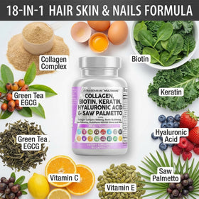 Clean Nutraceuticals Collagène 1000mg 90 Capsules ouvertes montrant les capsules