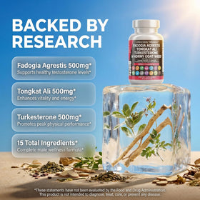 Clean Nutraceuticals Complément Alimentaire 16 en 1 60 Capsules avec étiquette