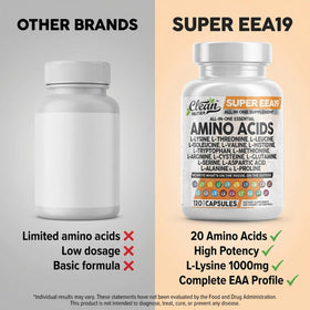 Clean Nutraceuticals complément alimentaire acides aminés 118g en utilisation