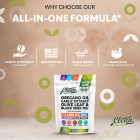 Clean Nutraceuticals complément alimentaire avec une main tenant la boîte