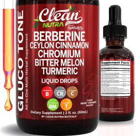 Clean Nutraceuticals Complément Alimentaire Berbérine Ceylan 159g vue avant