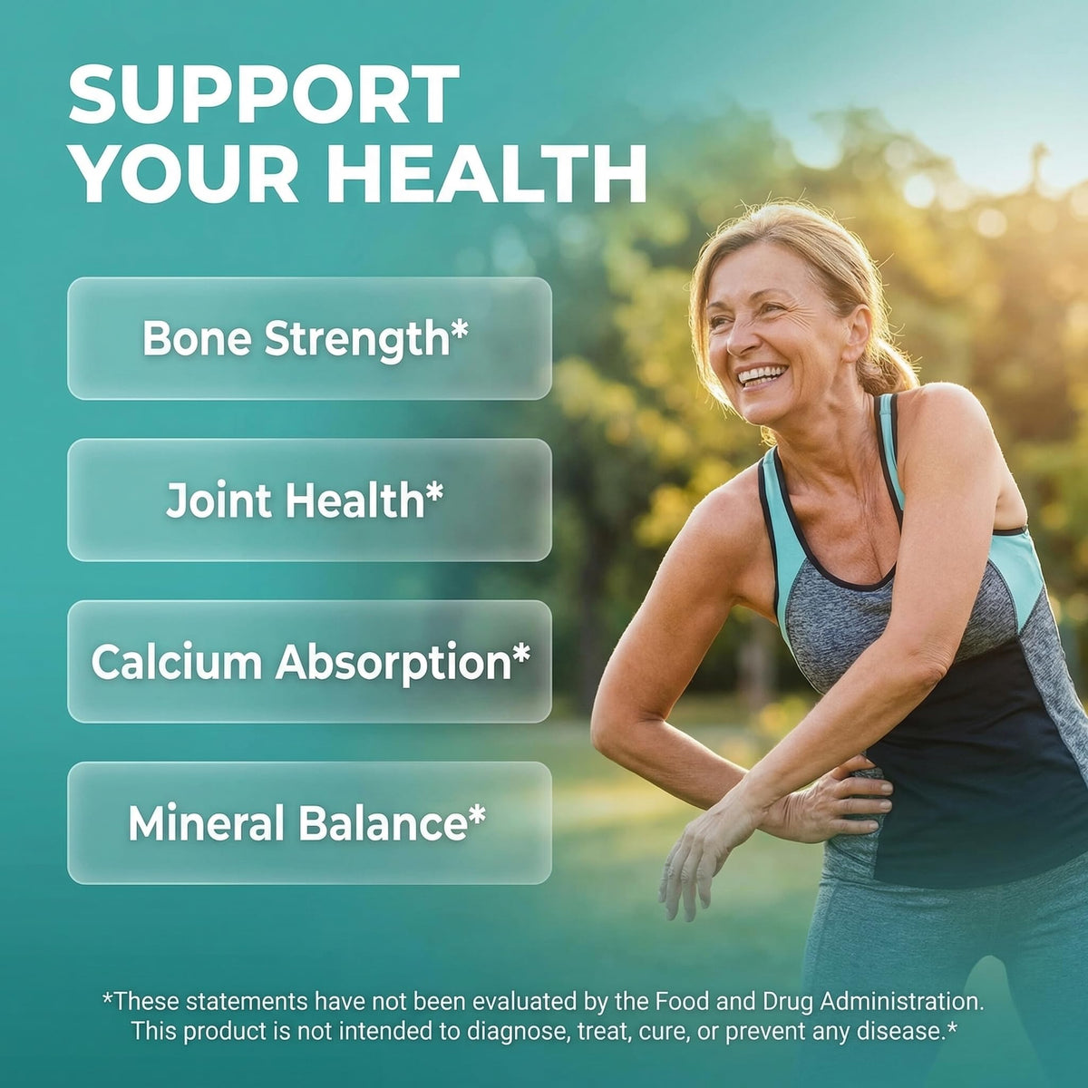 Clean Nutraceuticals Complément Alimentaire Calcium Magnésium Zinc 1200 mg étiquette