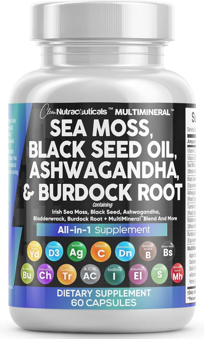 Clean Nutraceuticals Complément Alimentaire MultiMinéral 15 en 1 vue de face