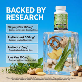 Clean Nutraceuticals Complément Alimentaire Psyllium 114g emballage