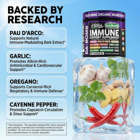Clean Nutraceuticals Complément Pau D'Arco 109g étiquette