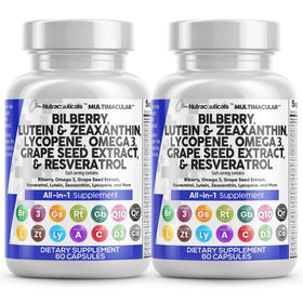 Clean Nutraceuticals Compléments Alimentaires Œil 60 Capsules vue avant