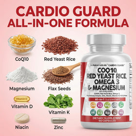 Clean Nutraceuticals CoQ10 200mg étiquette des ingrédients