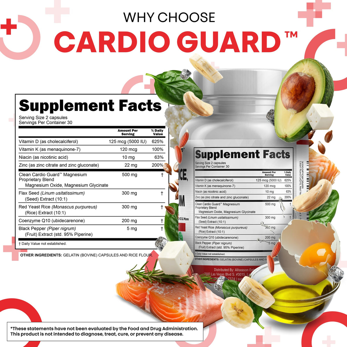 Clean Nutraceuticals CoQ10 200mg produit en gros plan