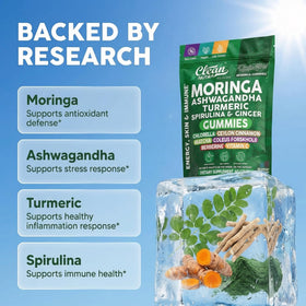 Clean Nutraceuticals Gummies Moringa 222g - emballage