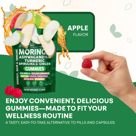 Clean Nutraceuticals Gummies Moringa 222g - gummies sur table