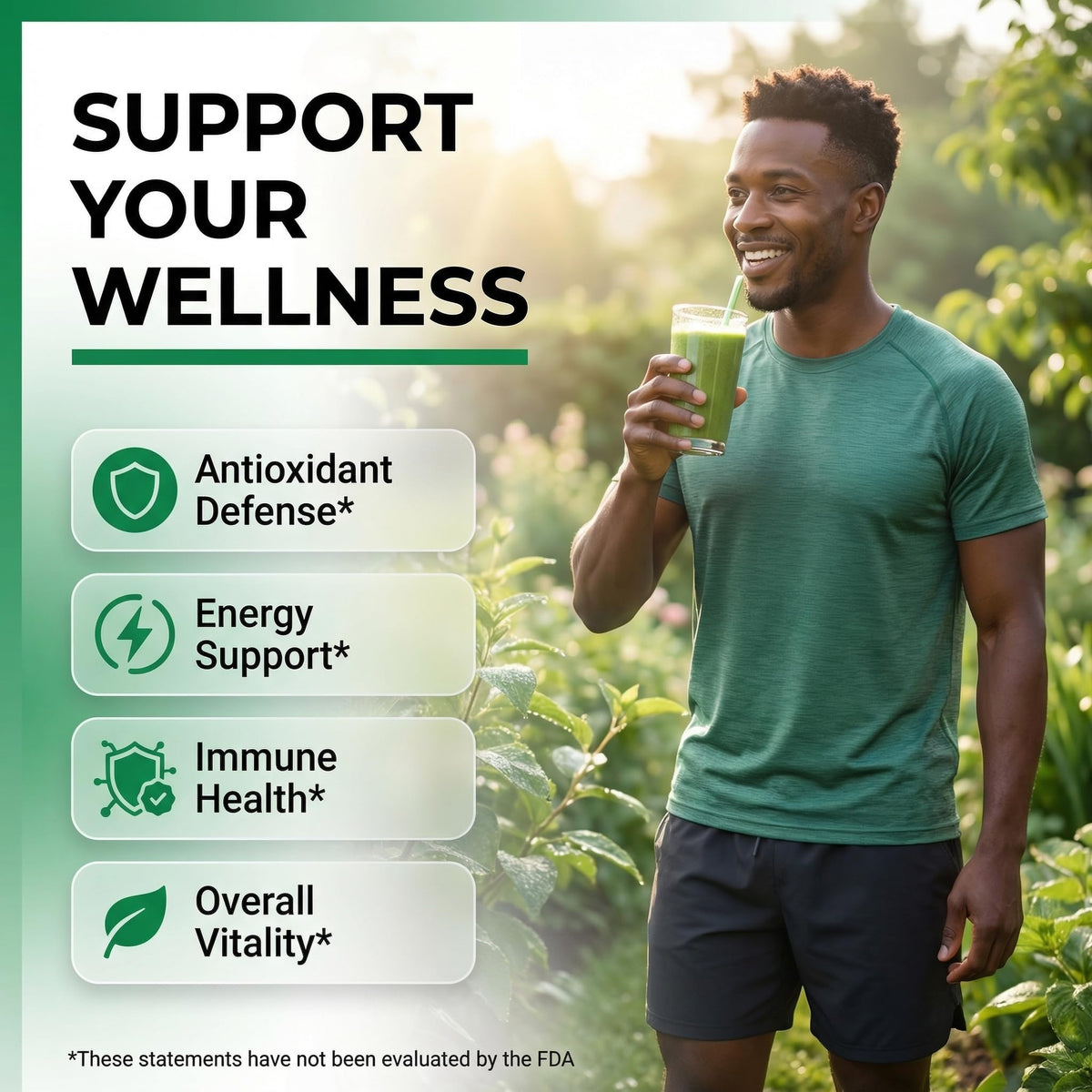 Clean Nutraceuticals Gummies Moringa 222g - ingrédients en gros plan