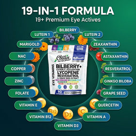 Clean Nutraceuticals Multimacular capsules sur une table