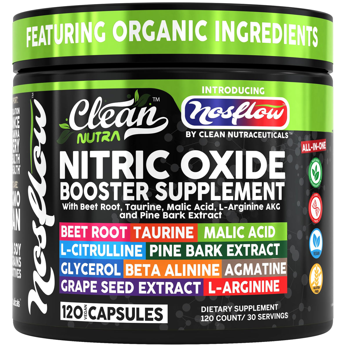 Clean Nutraceuticals NosFlow 150g complément alimentaire en capsules