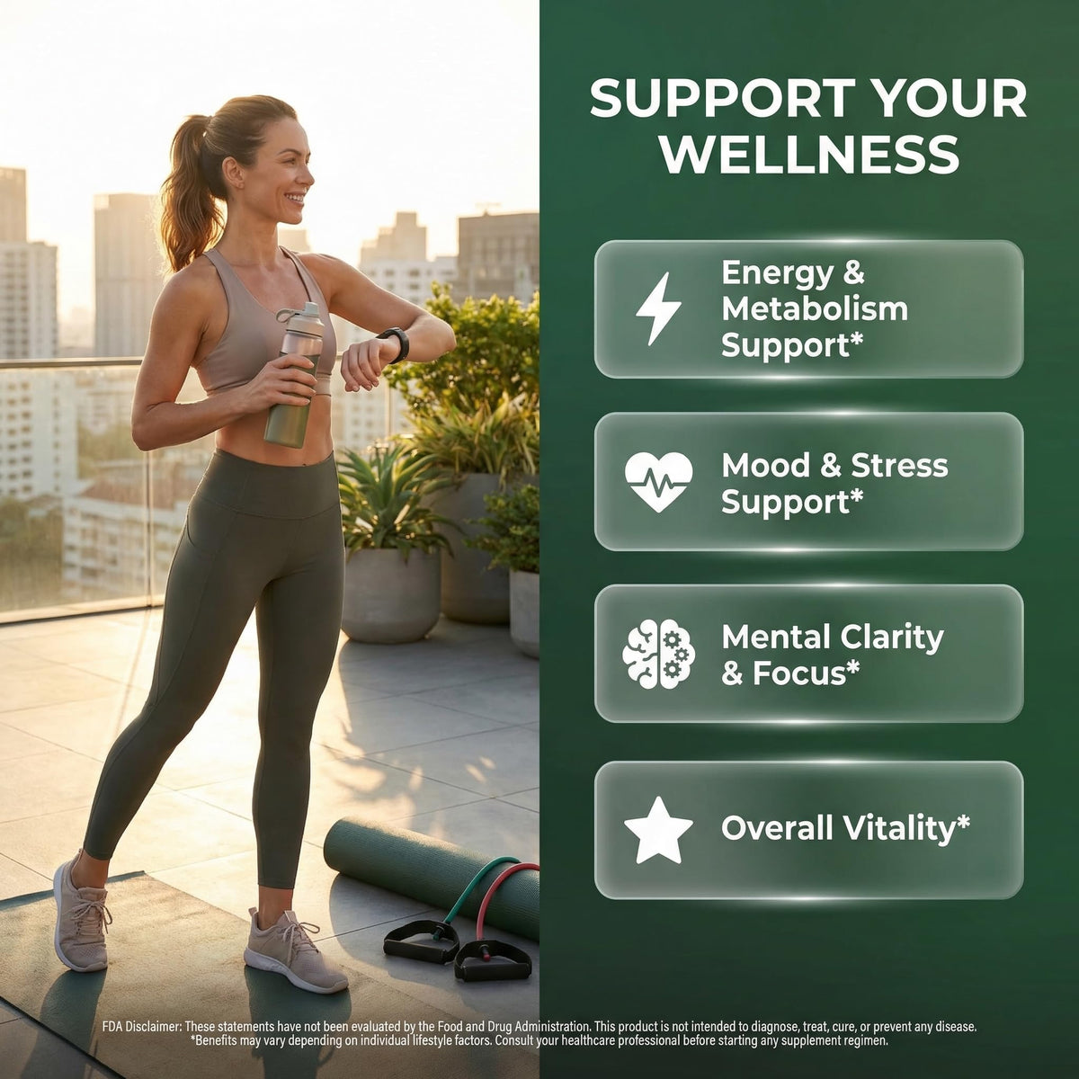 Clean Nutraceuticals ThyroDefend capsules - vue de côté