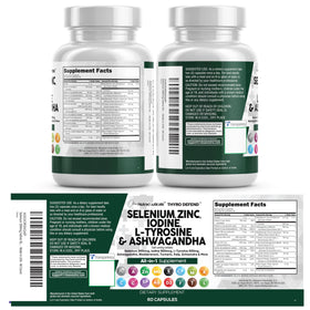 Clean Nutraceuticals ThyroDefend - vue rapprochée des capsules