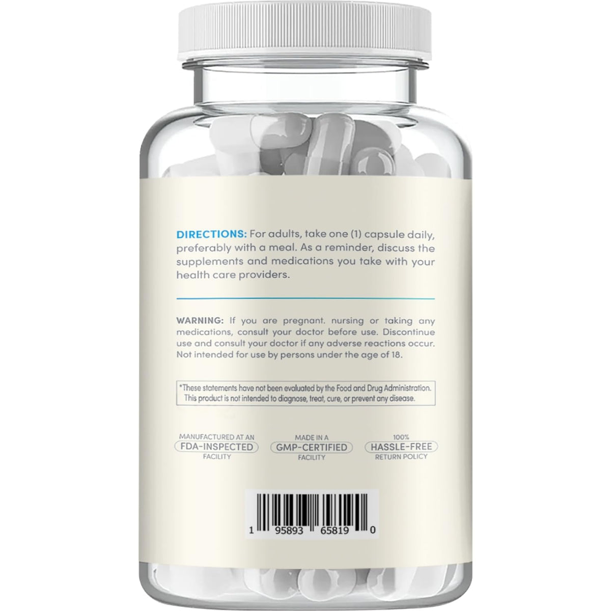 Clear Formulas CoQ10 200mg sur un comptoir de cuisine