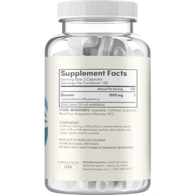 Clear Formulas Diosmin 1000mg complément circulation flacon