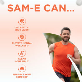 Clear Formulas SAM-e 400mg Complément Alimentaire Vegan, ingrédients