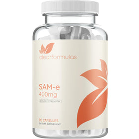 Clear Formulas SAM-e 400mg complément alimentaire vegan, vue avant