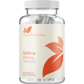 Clear Formulas SAM-e 500mg complément alimentaire vue de face