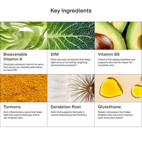 CLEARSTEM MINDBODYSKIN complément alimentaire 90 capsules avec une main tenant le flacon