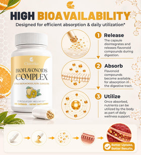 Clenoriko Bioflavonoïdes d'agrumes avec ingrédients naturels