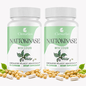 Clenoriko Nattokinase 8000 FU gélules vue de face