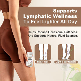 CleverasHealth Drainage Lymphatique avec étiquette visible