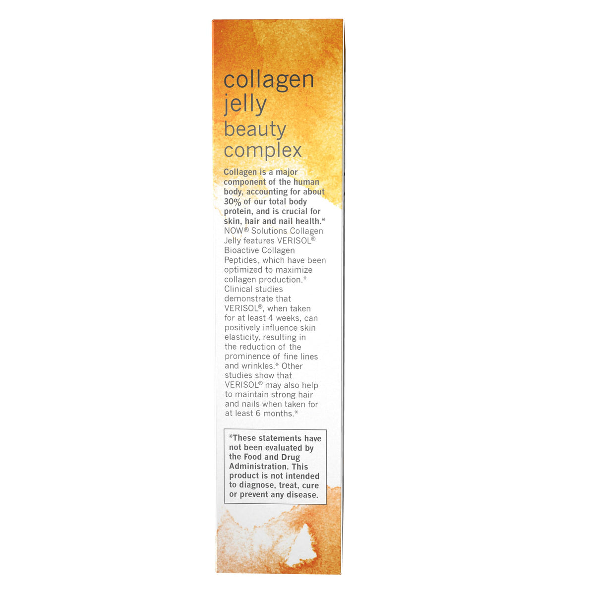 Close-up of a jelly stick from NOW Foods Collagen Jelly