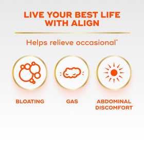 Close-up of Align Probiotic capsule