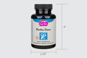 Close-up of Dragon Herbs Perilla Clear Capsules