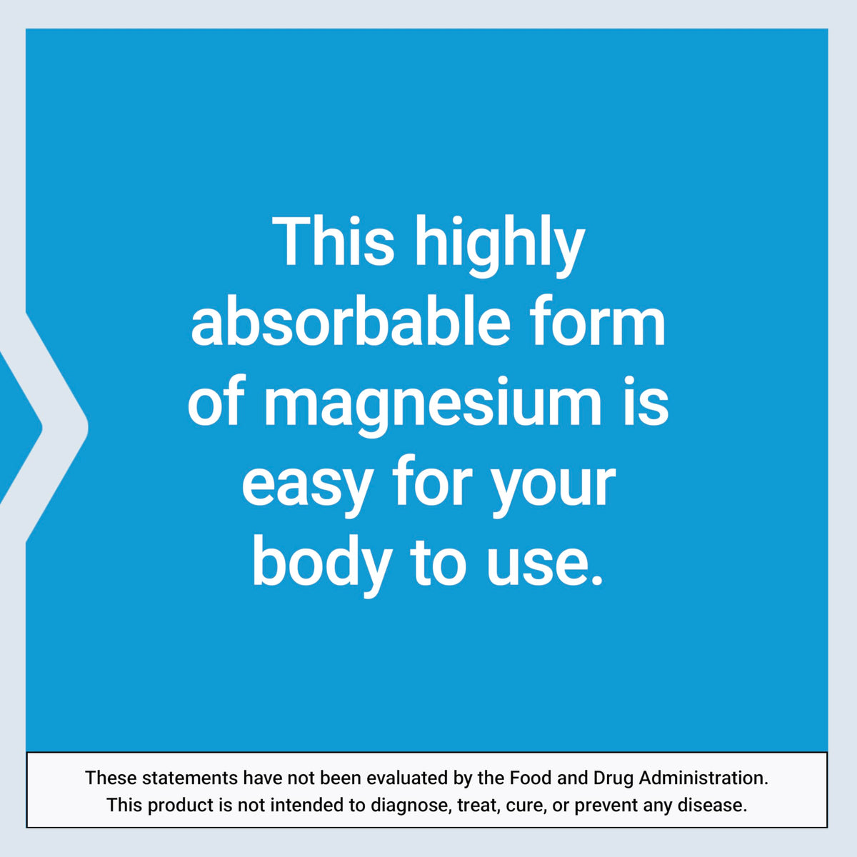 Close-up of Life Extension Magnésium Glycinate capsule