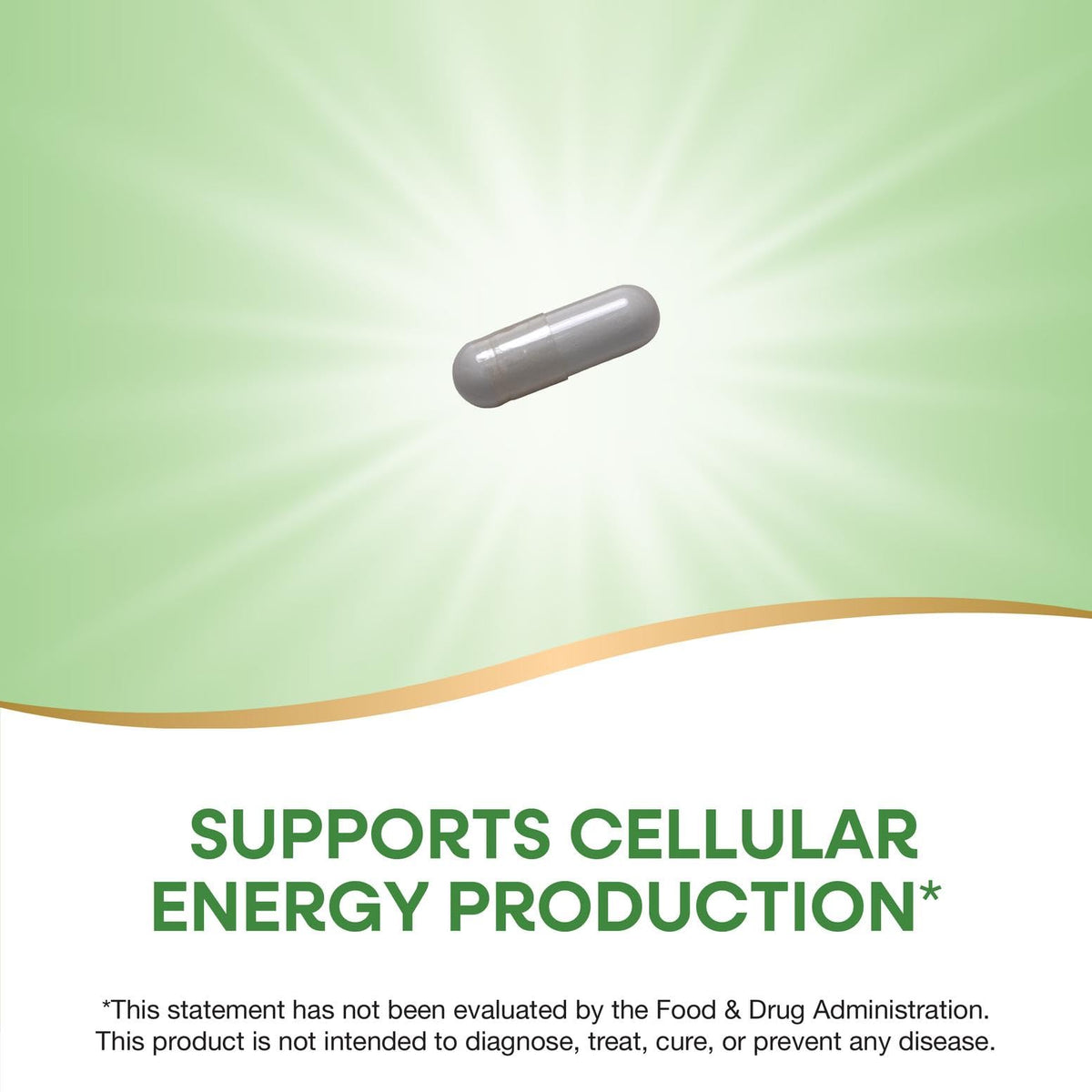 Close-up of Nature's Way Niacinamide capsules