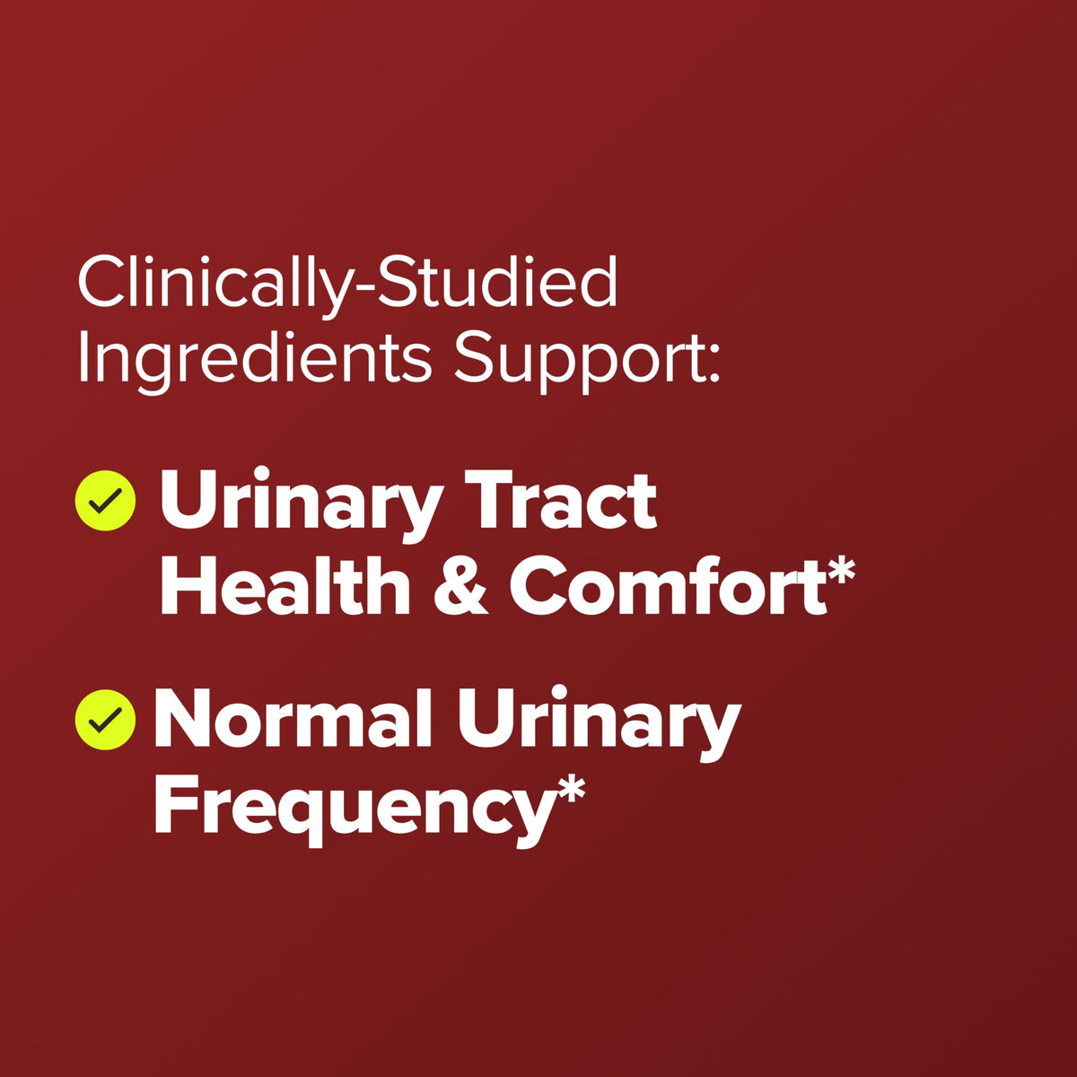 Close-up of O Positiv URO Gummies with cranberry flavor