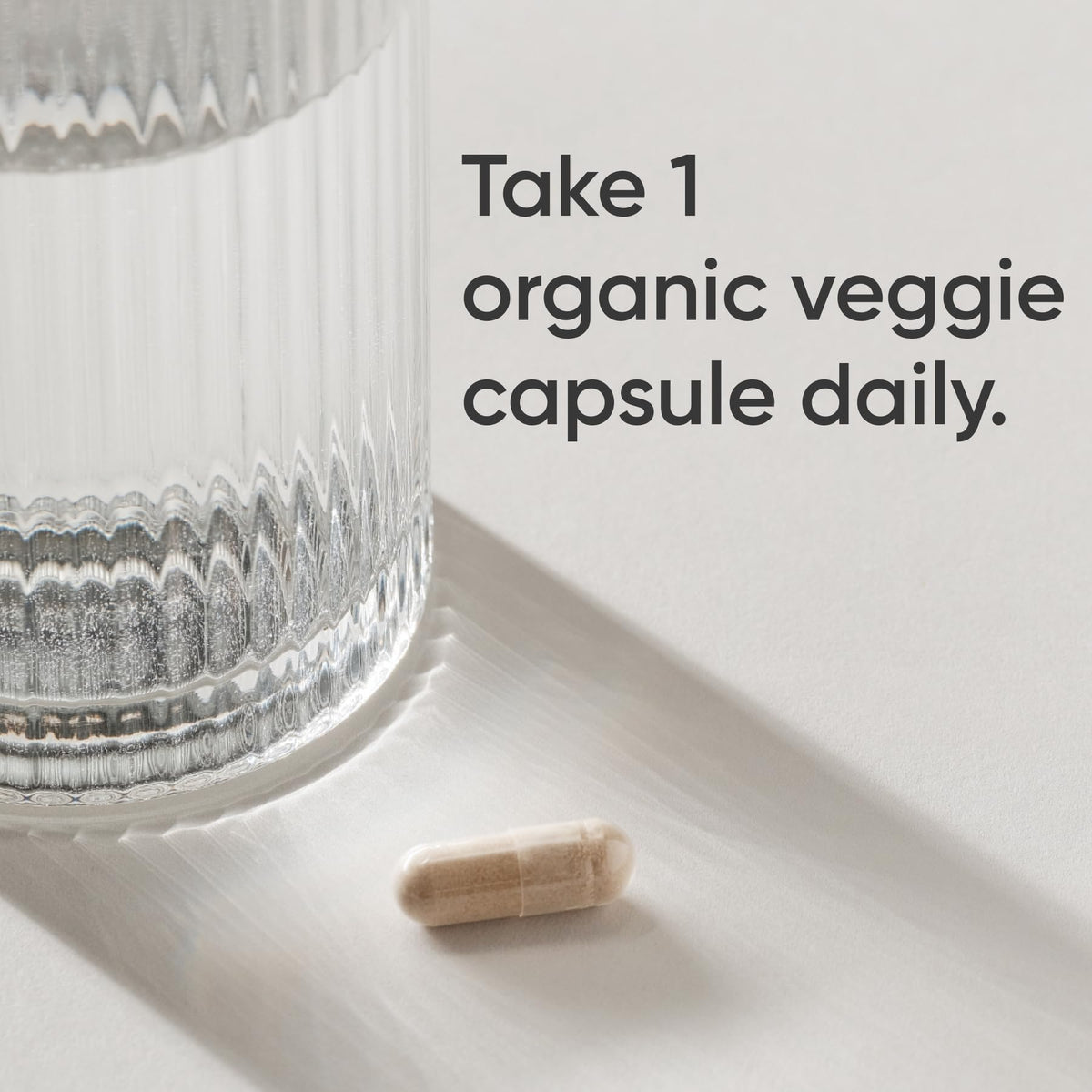 Close-up of Sports Research Ashwagandha veggie capsule