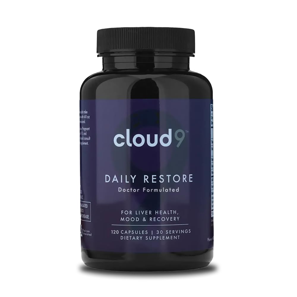 CLOUD9 Daily Restore flacon de 120 capsules vue de face