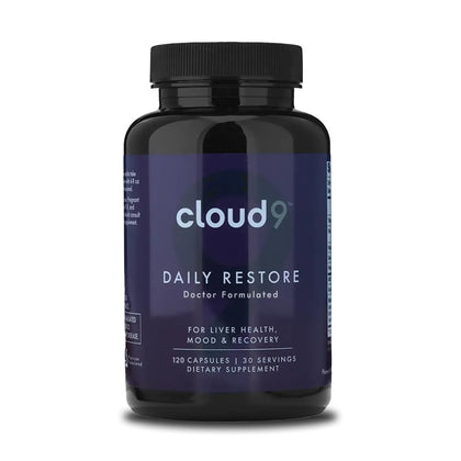 CLOUD9 Daily Restore flacon de 120 capsules vue de face