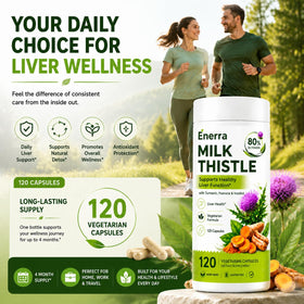 Clover Collagen Enerra Chardon-Marie bouteille et capsules