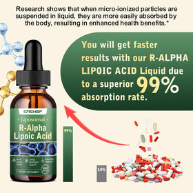 CNCHEF Acide Alpha-Lipoïque avec fond naturel
