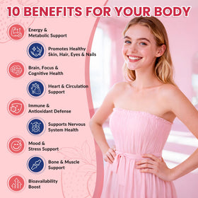 CNCHEF B-Complex 17-en-1 120 capsules avec des ingrédients