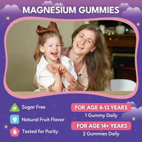 CNCHEF Gummies de Magnésium 300mg, gummies sur une table