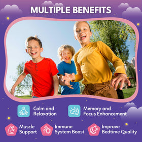 CNCHEF Gummies de Magnésium 300mg, ingrédients principaux