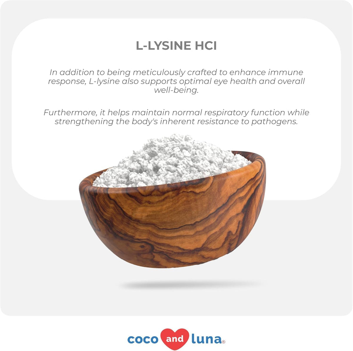 Coco and Luna L-Lysine pour Chats 900mg poudre avec cuillère