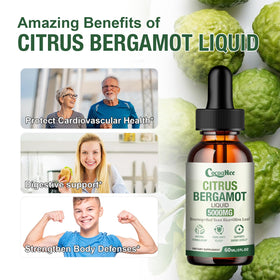 CocoaNee Citrus Bergamot gouttes en utilisation quotidienne