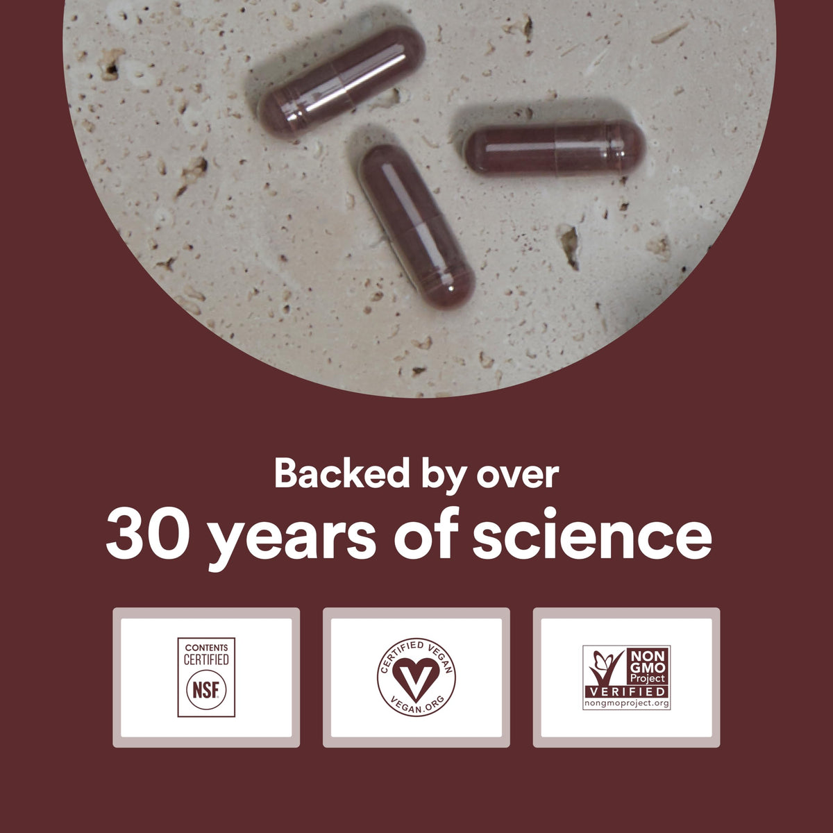 CocoaVia Flavanols de Cacao 750mg - étiquette avec les ingrédients