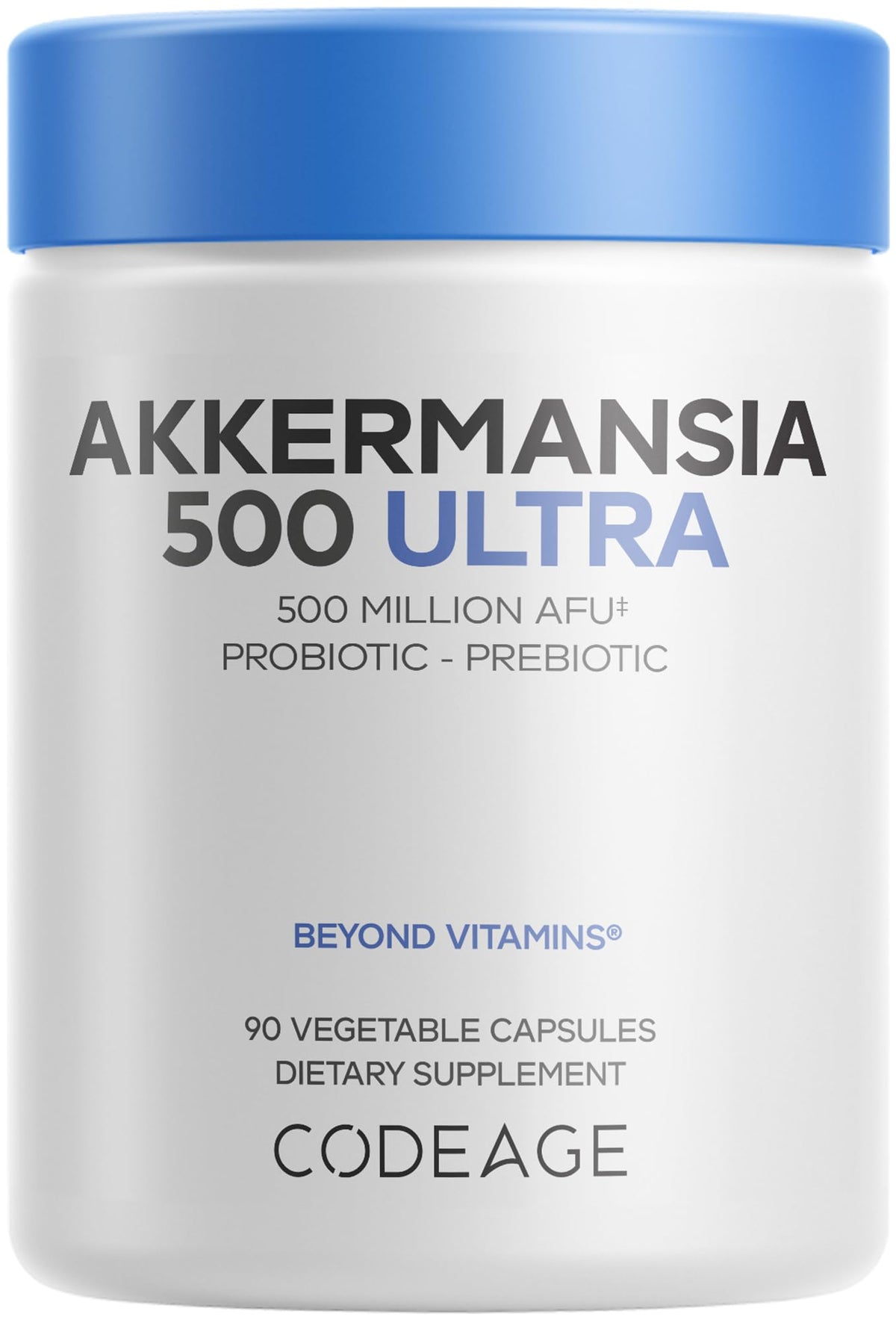 Codeage Akkermansia Muciniphila 90 capsules vue de face